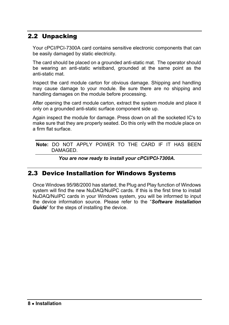 ADLINK cPCI-7300 User Manual | Page 16 / 82