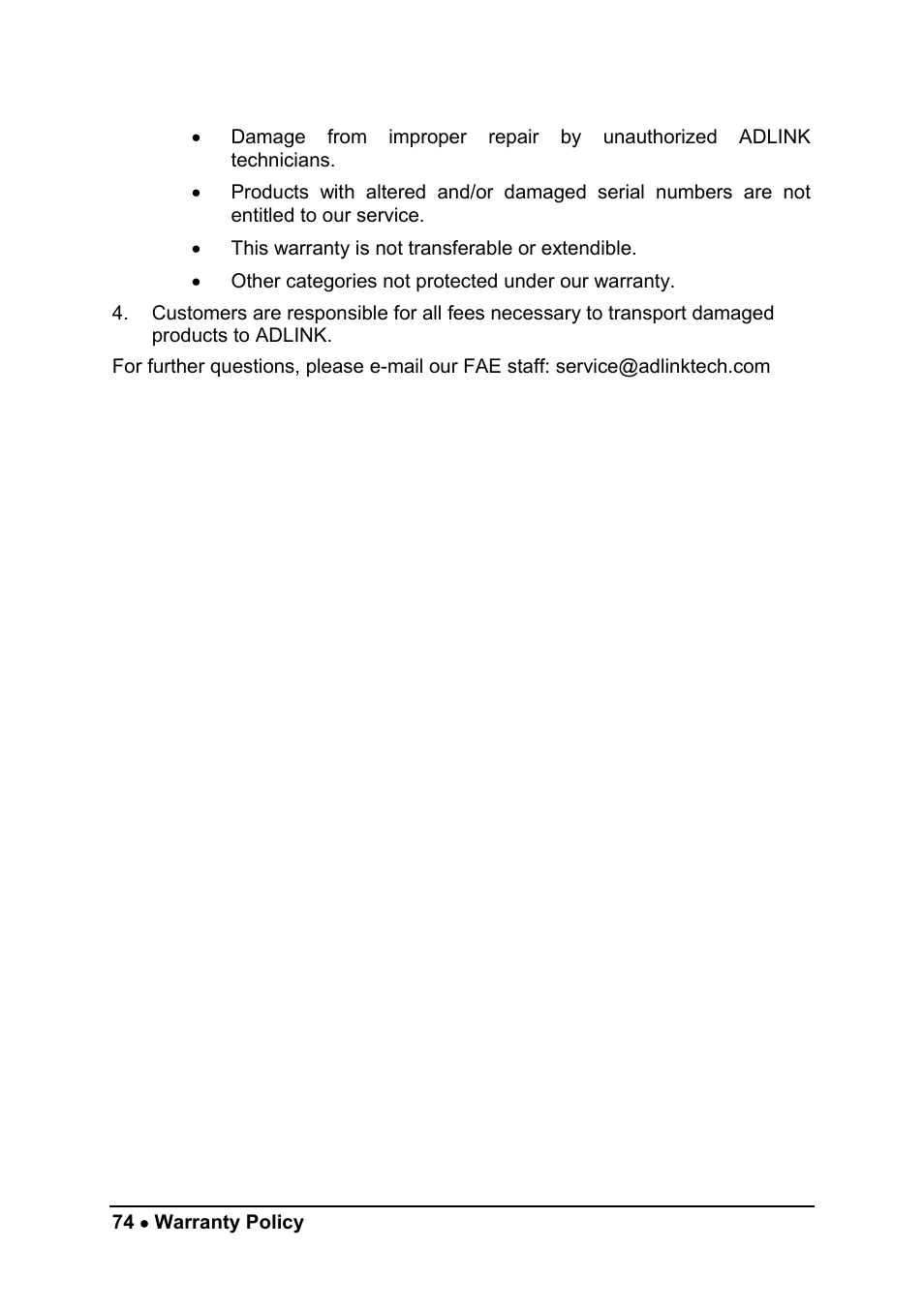 ADLINK cPCI-7300 User Manual | Page 82 / 82