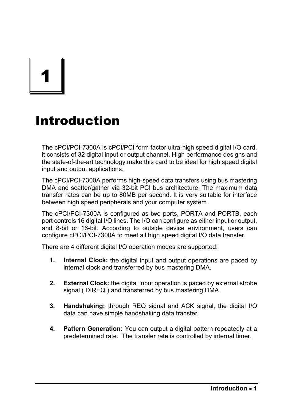 Introduction | ADLINK cPCI-7300 User Manual | Page 9 / 82