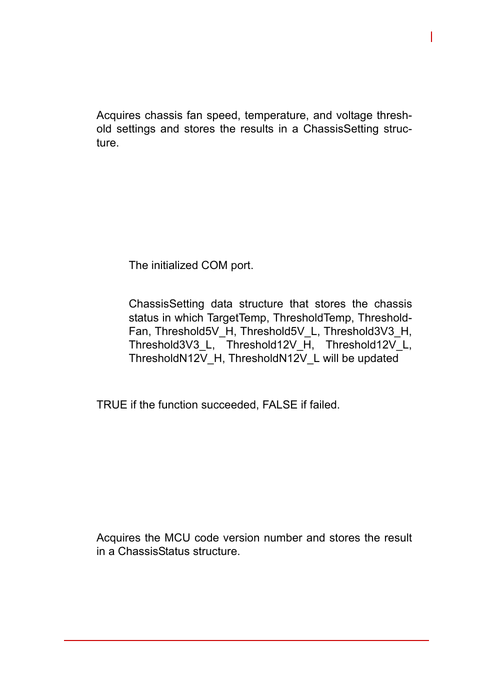 Getthreshold, Getmcuversion | ADLINK PXIS-2719A User Manual | Page 53 / 70