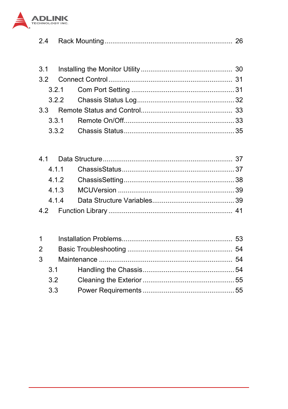 ADLINK PXIS-2719A User Manual | Page 6 / 70
