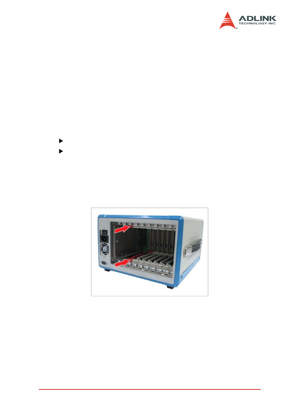 3 installation, 1 installing the system controller, Installing the system controller | 3installation | ADLINK PXIS-2508 User Manual | Page 27 / 62