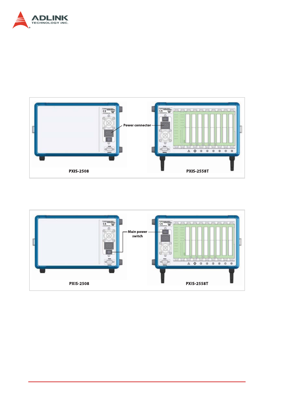 4 powering up the system, Powering up the system | ADLINK PXIS-2508 User Manual | Page 32 / 62