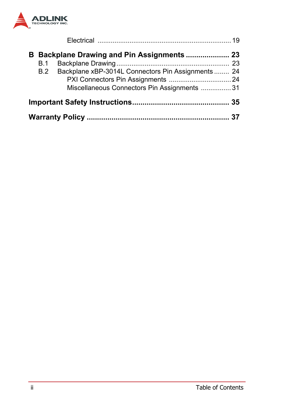 ADLINK PXIS-2670 User Manual | Page 6 / 46