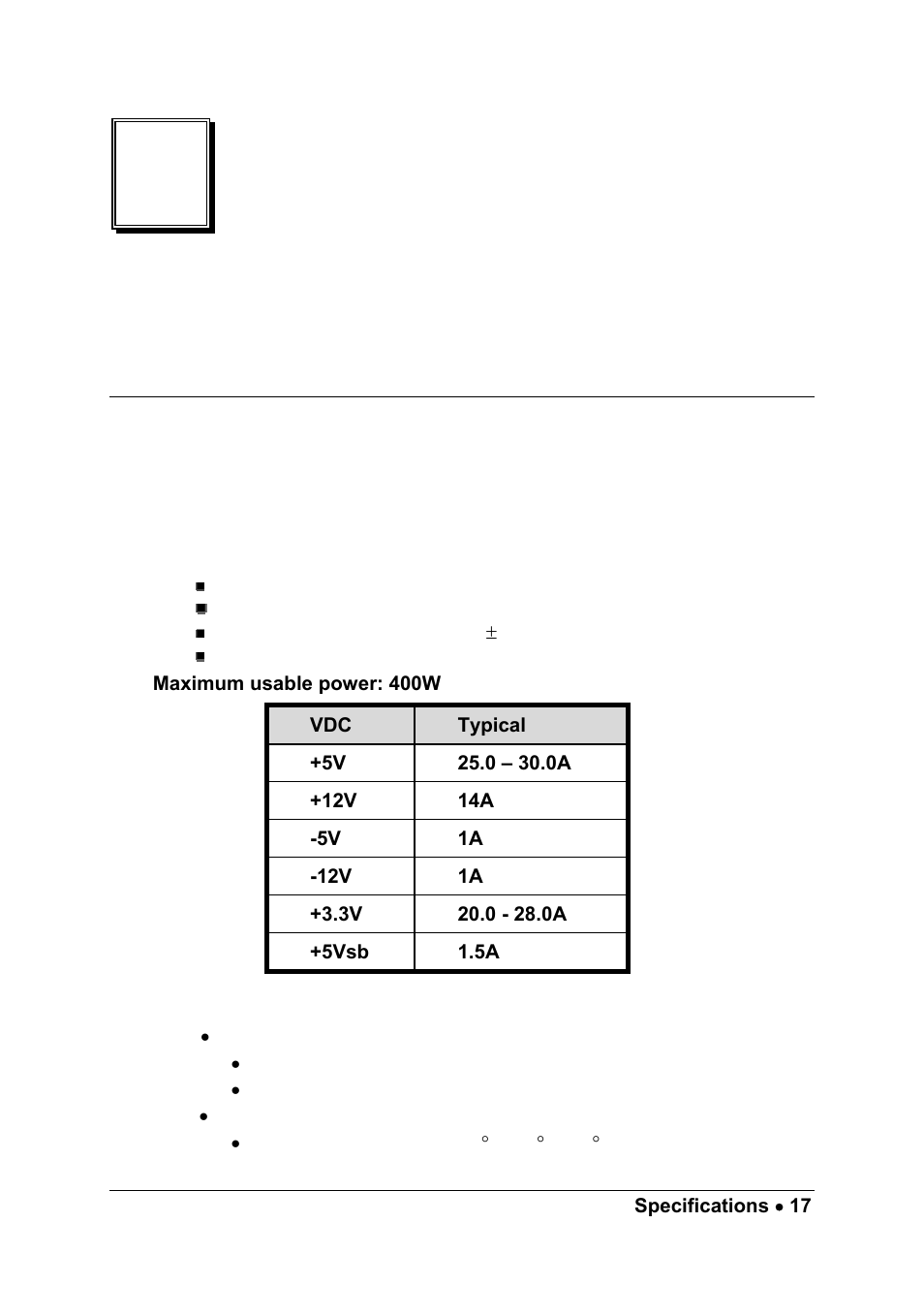 Specifications | ADLINK PXIS-2630 Series User Manual | Page 23 / 41