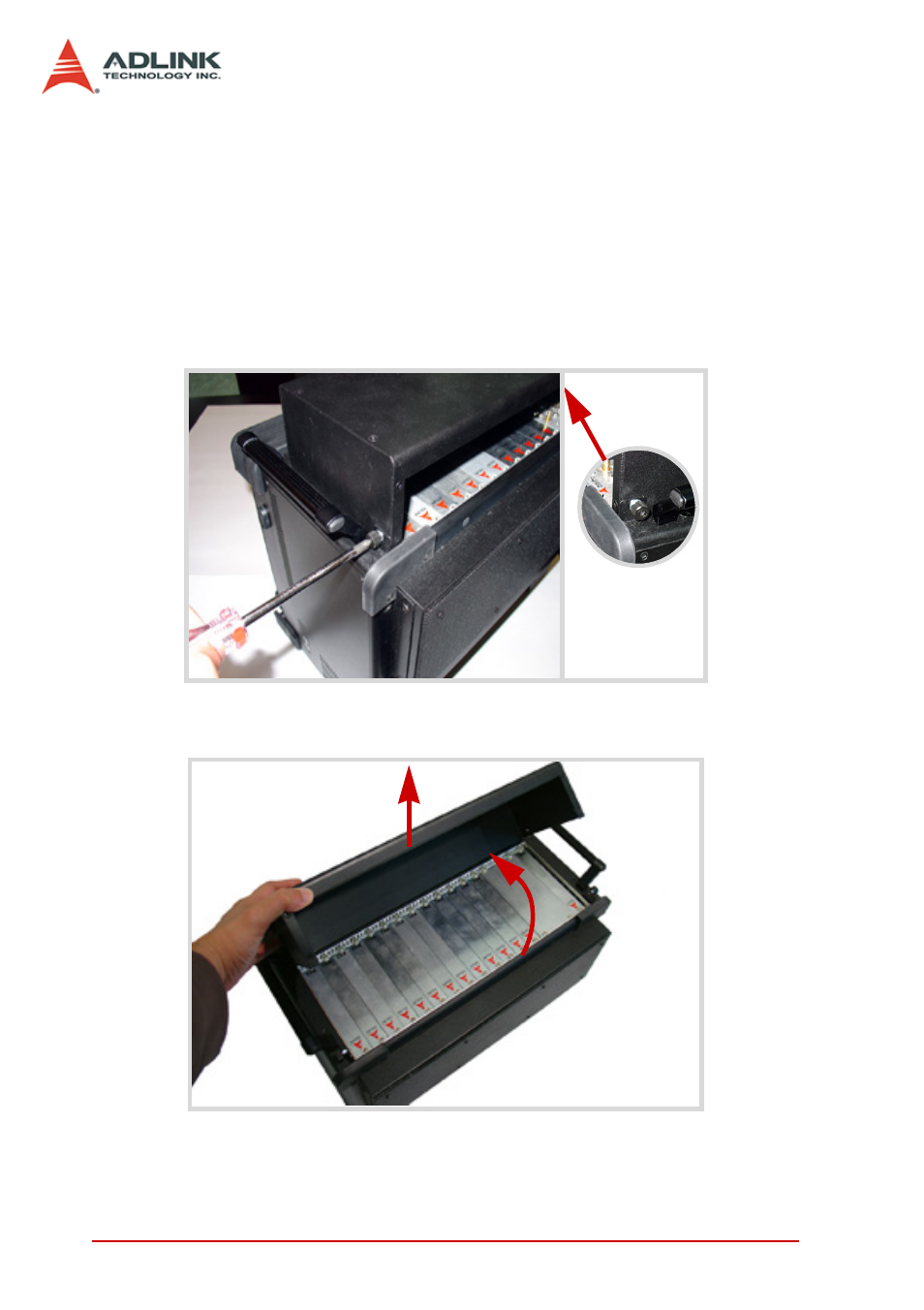 1 removing the module cover, Removing the module cover | ADLINK PXIS-2690P User Manual | Page 20 / 58