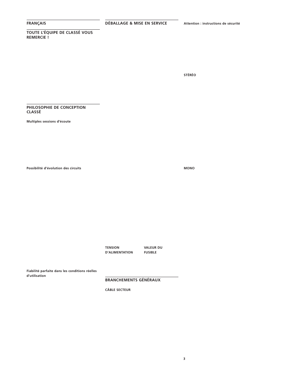 Classe Audio CA-101 User Manual | Page 5 / 14