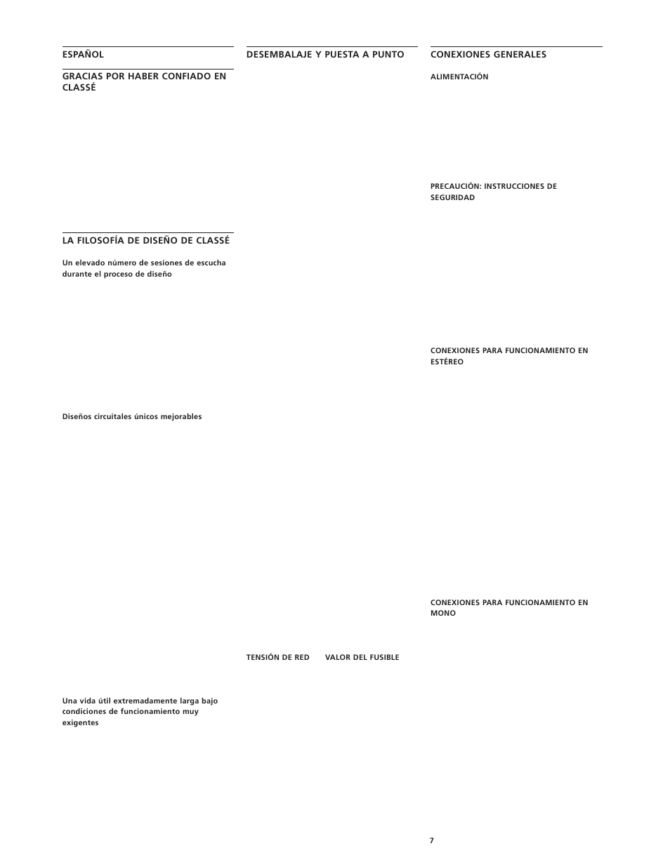 Classe Audio CA-101 User Manual | Page 9 / 14