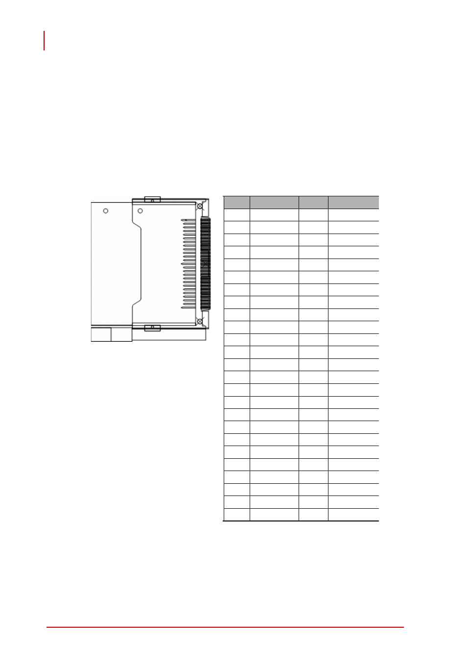 1 compactflash socket, Figure 2-11: compactflash socket & pin assignments | ADLINK PXI-3950 User Manual | Page 36 / 84