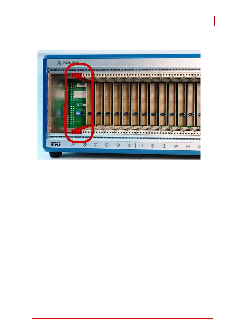 2 installing pxi-3950, Installing pxi-3950 | ADLINK PXI-3950 User Manual | Page 45 / 84