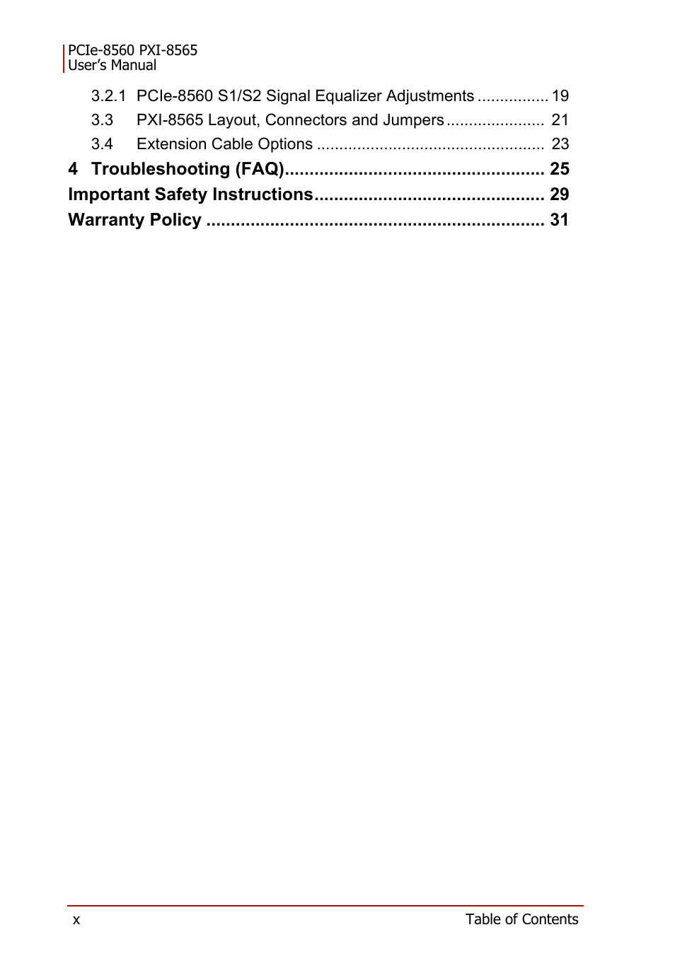 ADLINK PXI-8565 User Manual | Page 10 / 46