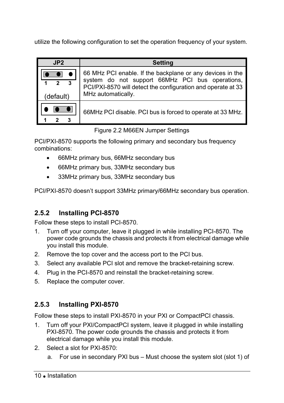 Default) | ADLINK PXI-8570 User Manual | Page 14 / 23