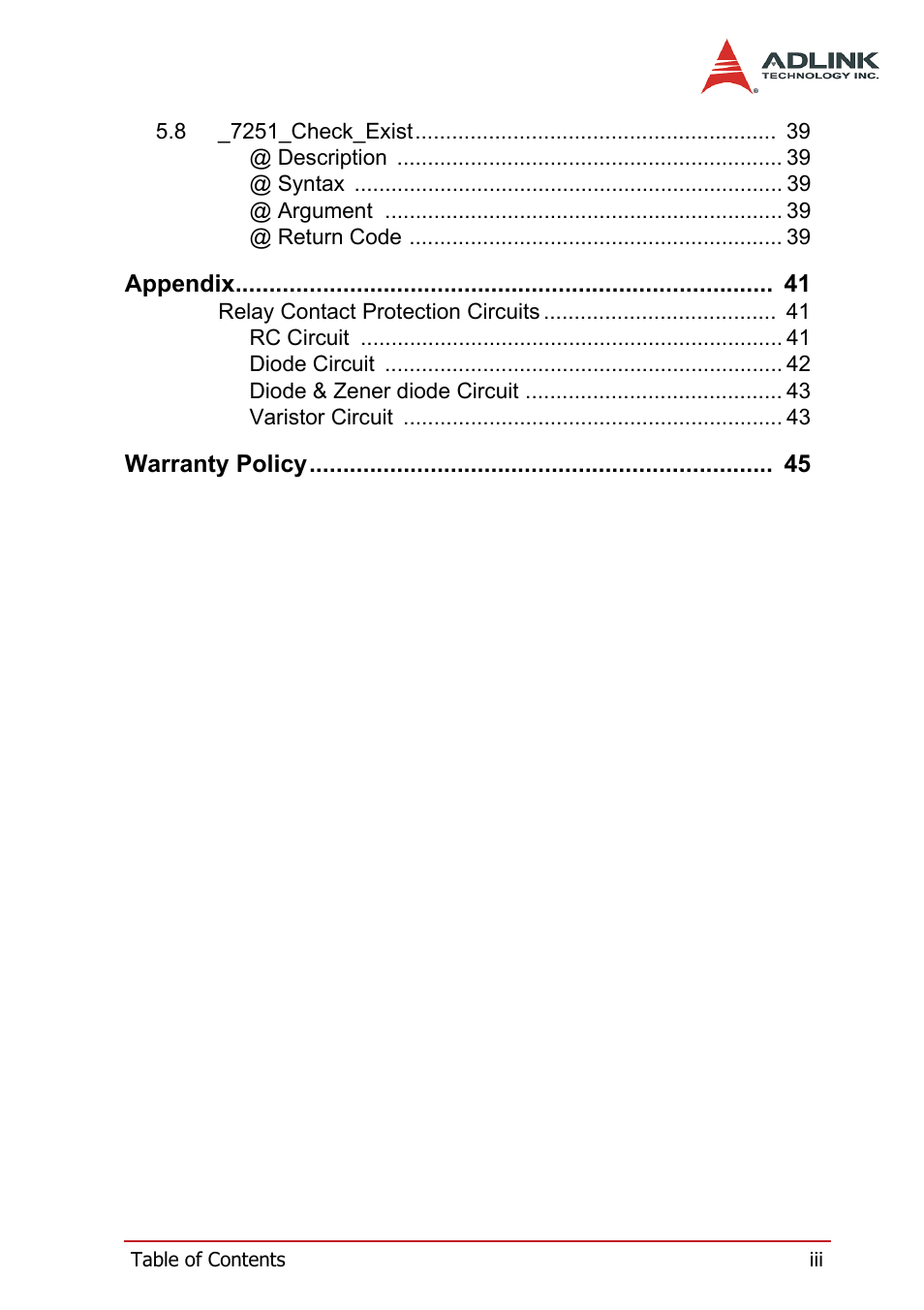 ADLINK cPCI-7252 User Manual | Page 7 / 56
