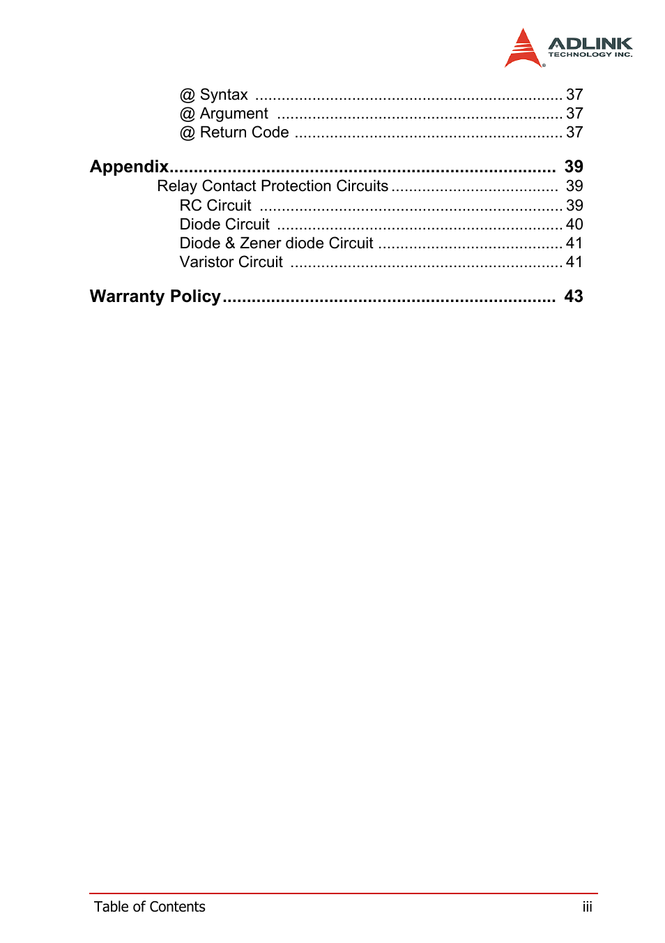 ADLINK cPCI-7252 User Manual | Page 7 / 54