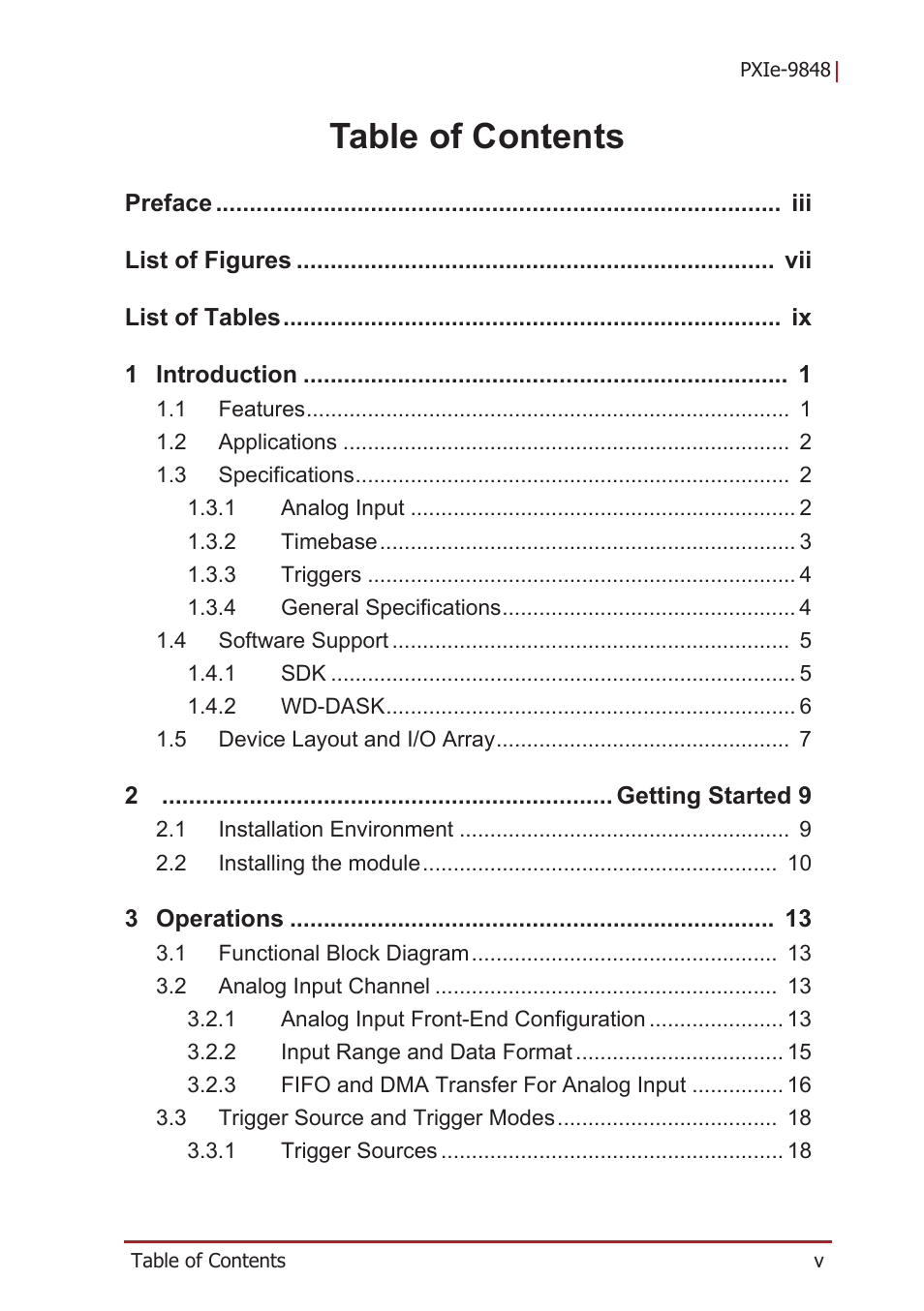 ADLINK PXIe-9848 User Manual | Page 5 / 44