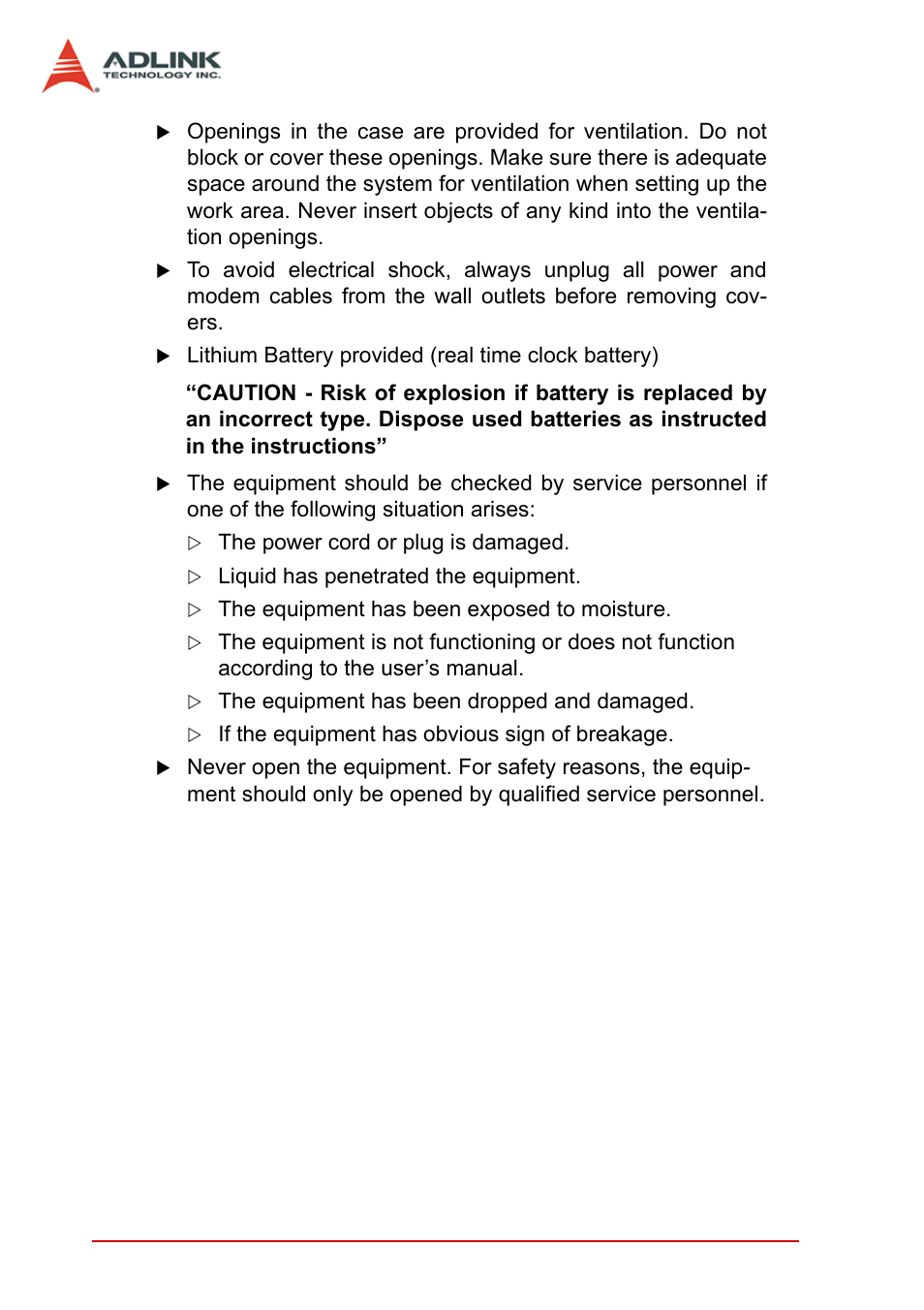 ADLINK PCI-9846 User Manual | Page 66 / 66