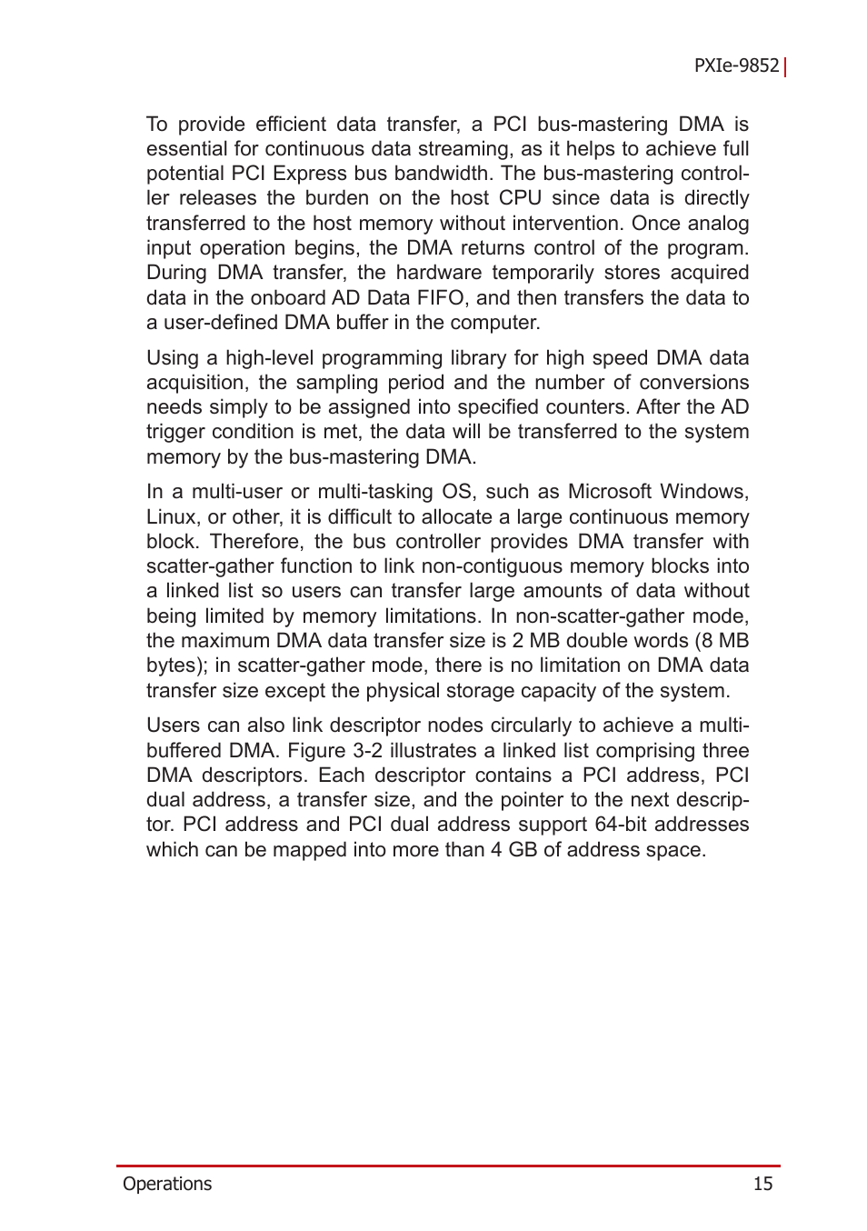 ADLINK PCIe-9852 User Manual | Page 25 / 44