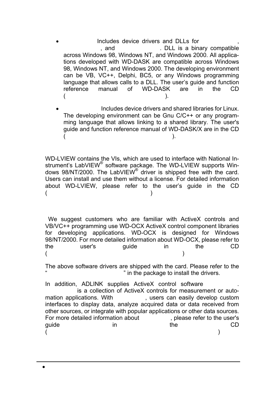 ADLINK PCI-9820 User Manual | Page 18 / 43
