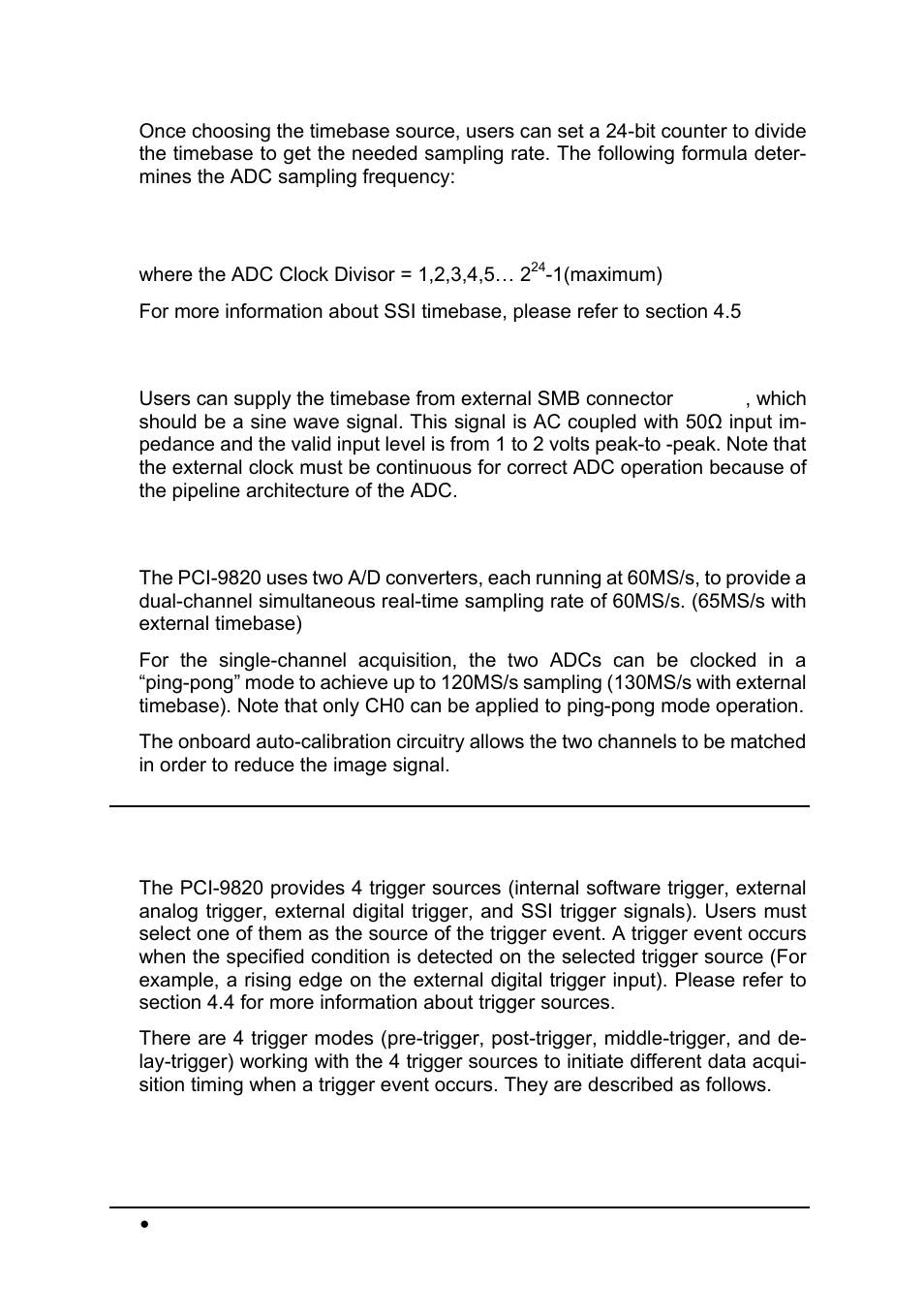 ADLINK PCI-9820 User Manual | Page 30 / 43