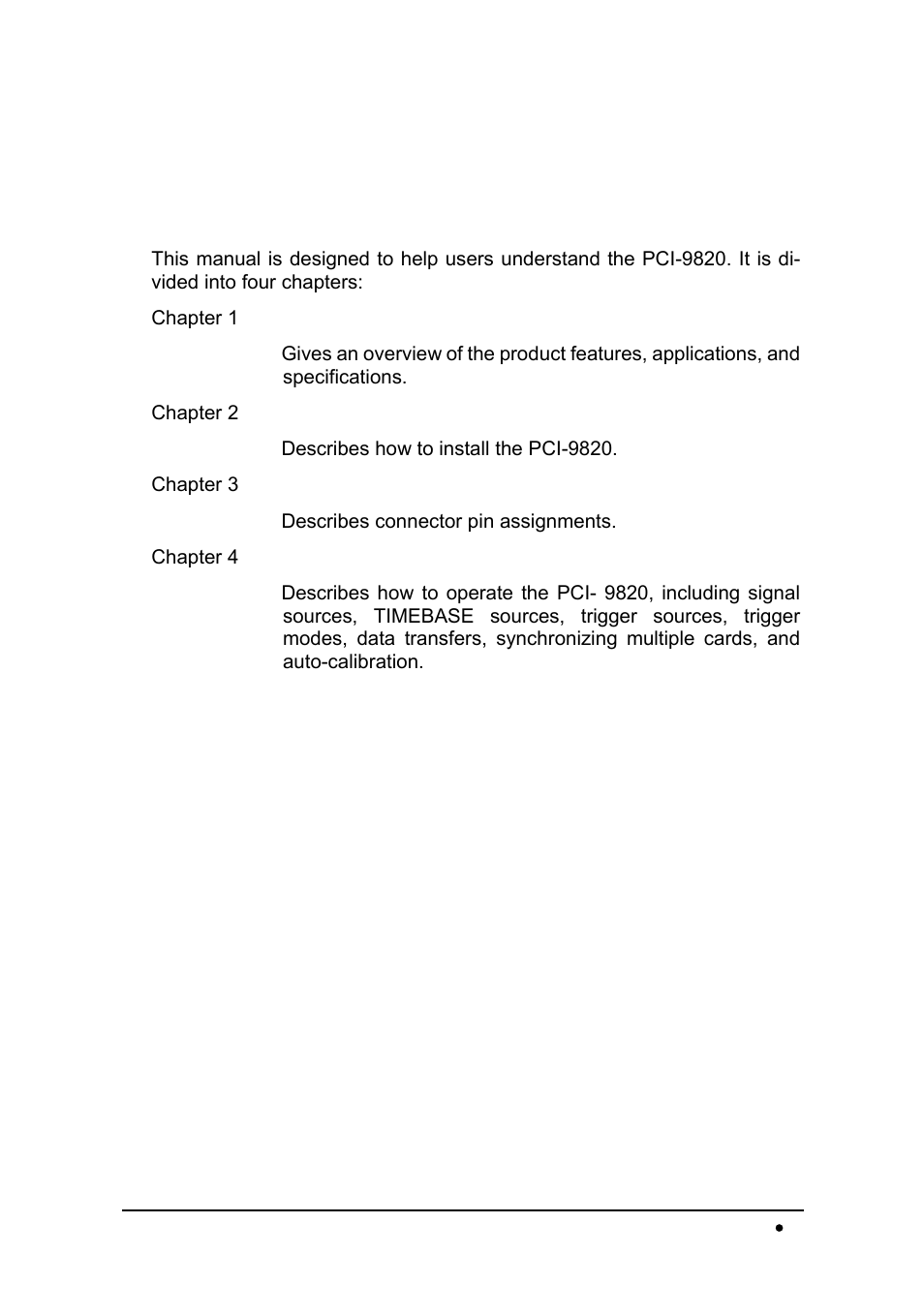 How to use this guide | ADLINK PCI-9820 User Manual | Page 9 / 43