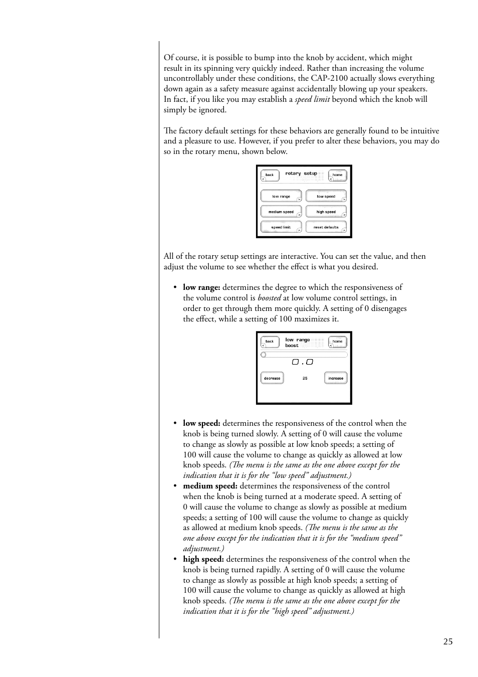 Classe Audio CAP-2100 User Manual | Page 25 / 46