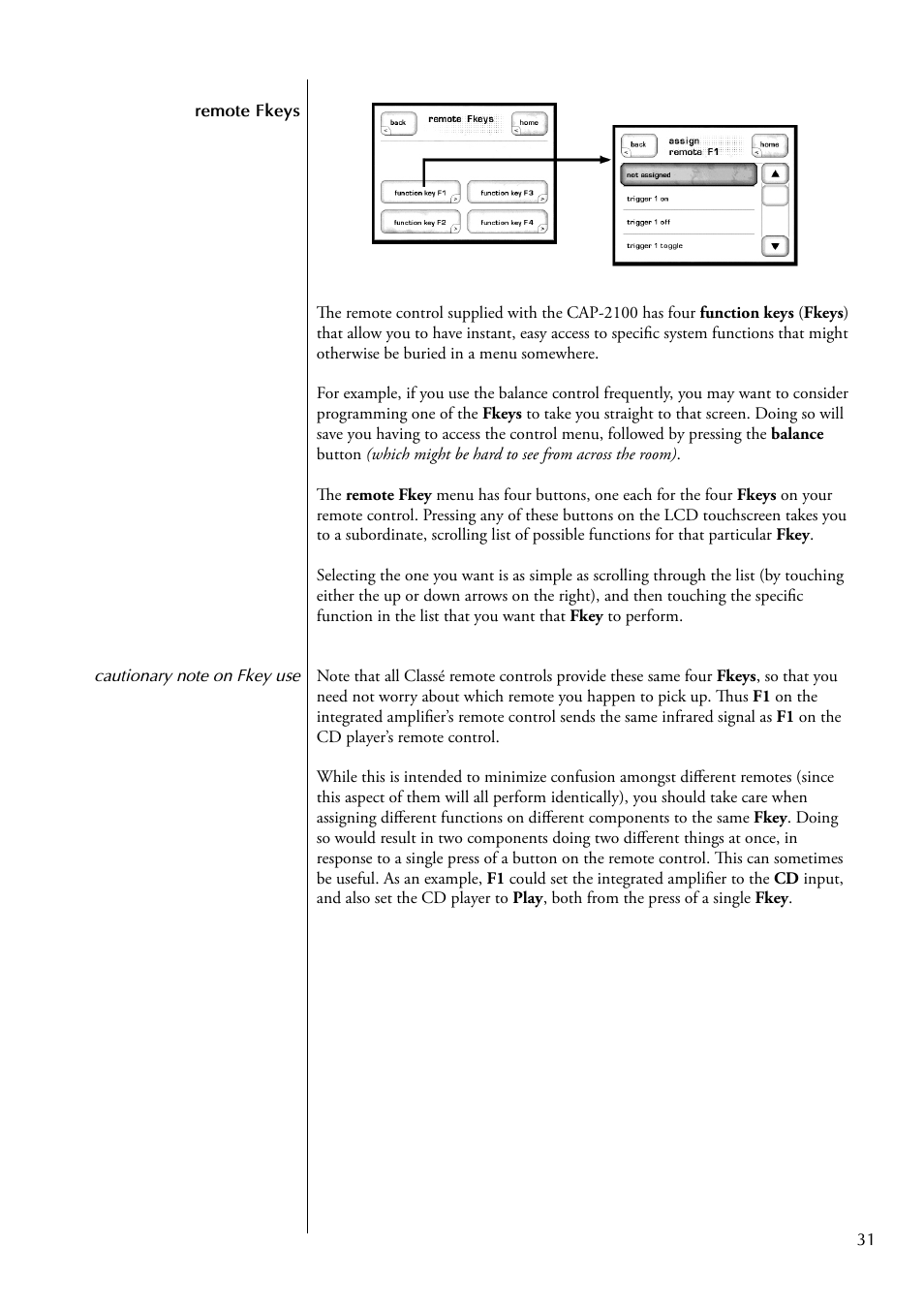 Classe Audio CAP-2100 User Manual | Page 31 / 46