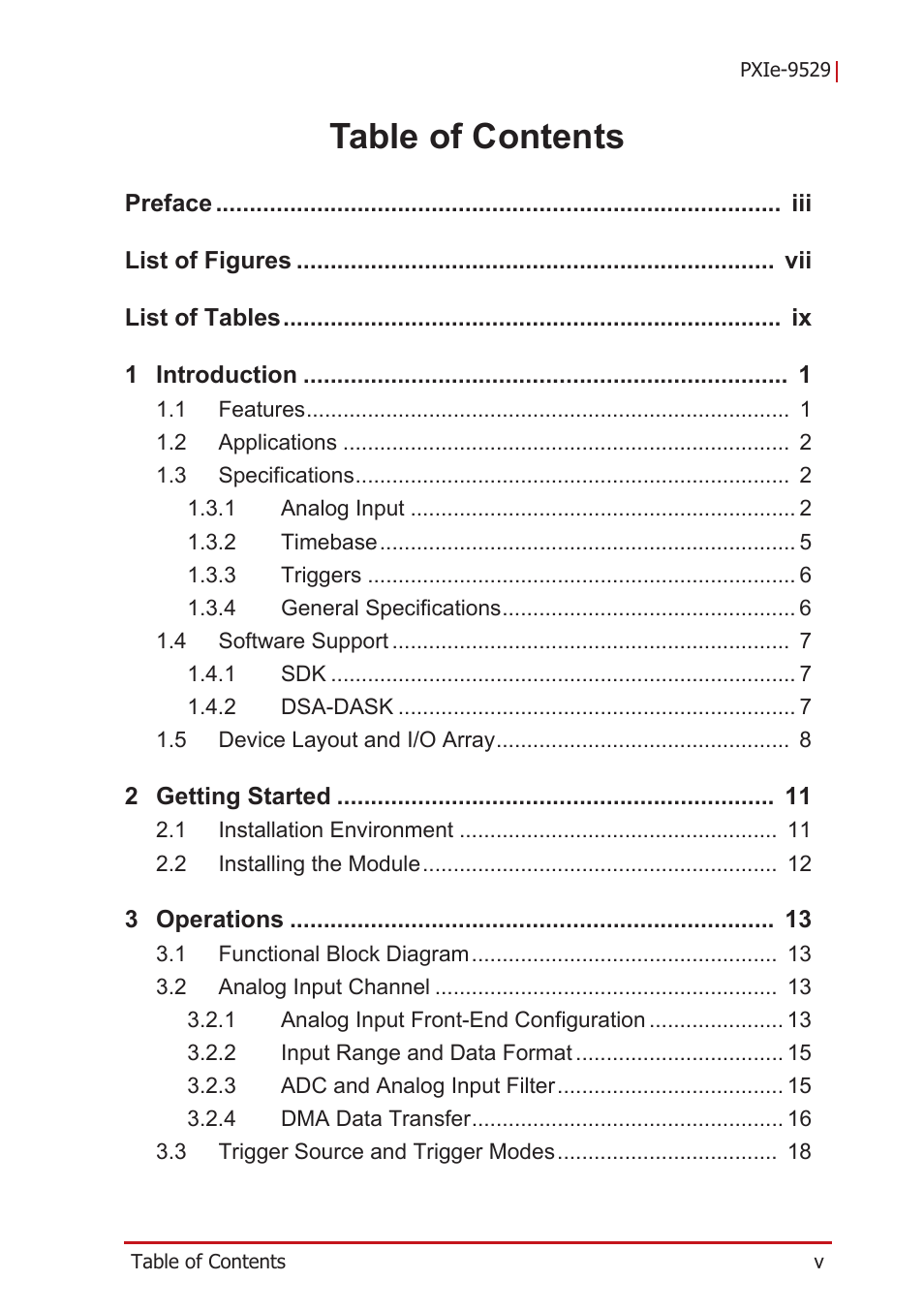 ADLINK PXIe-9529 User Manual | Page 5 / 42