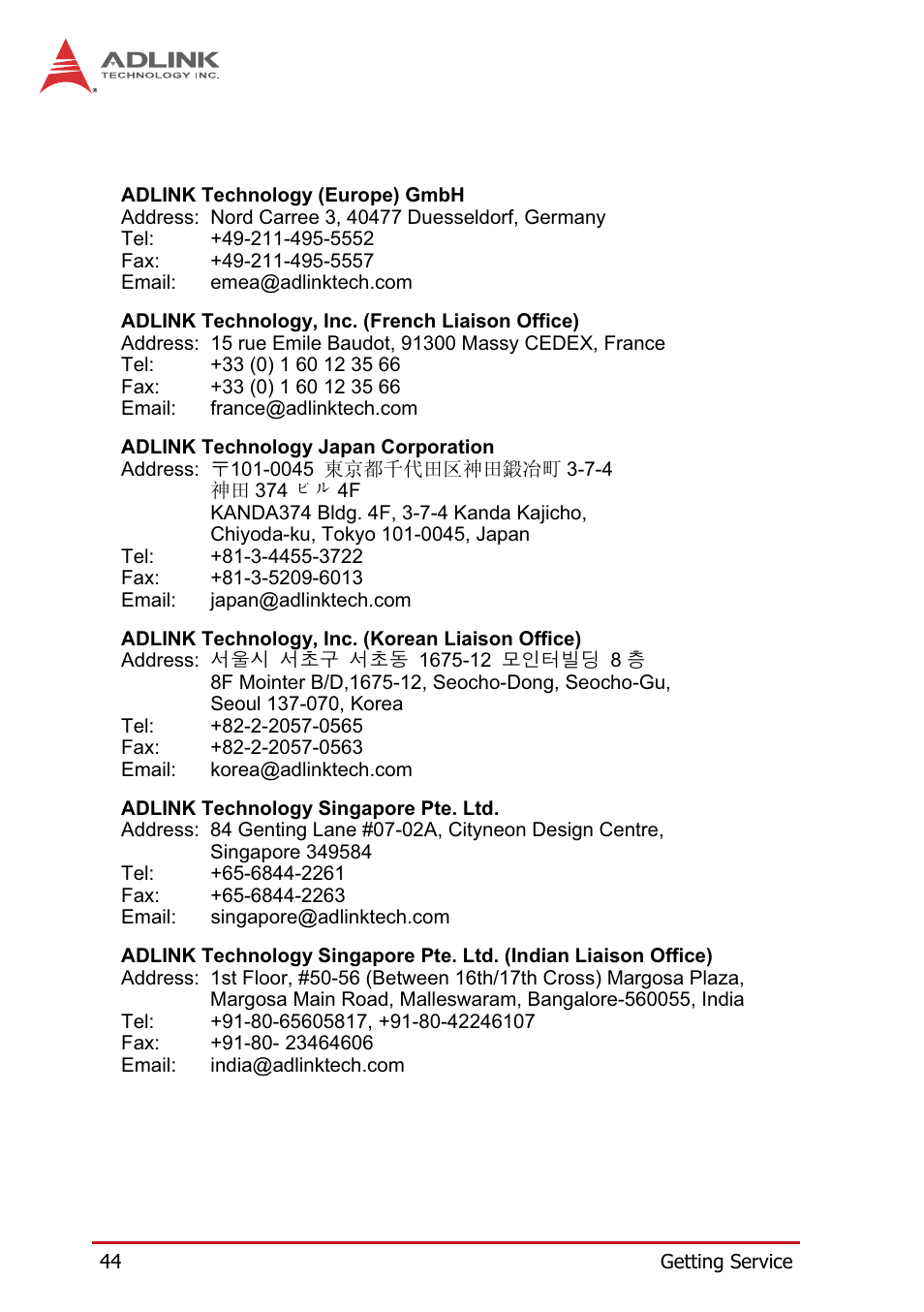 ADLINK PXI-9527 User Manual | Page 54 / 54