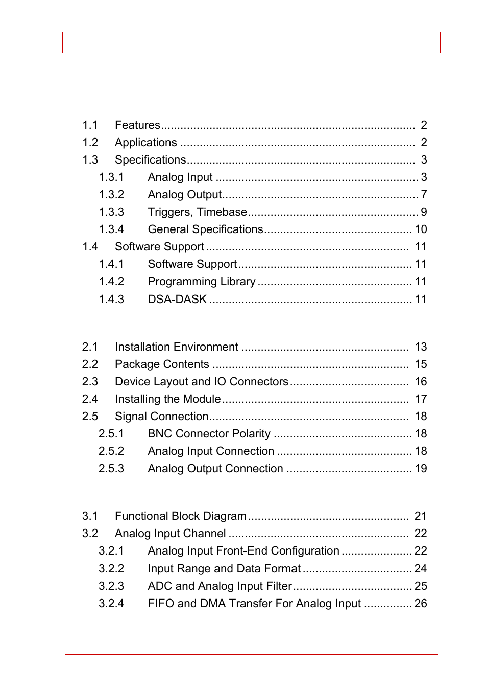 ADLINK PCI-9527 User Manual | Page 7 / 56