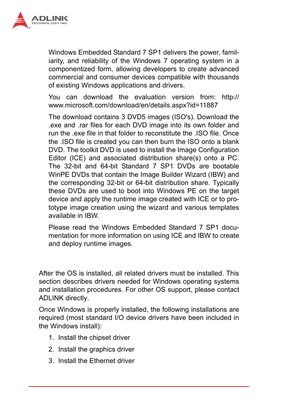7 driver installation, Driver installation | ADLINK EOS-4000 User Manual | Page 50 / 80