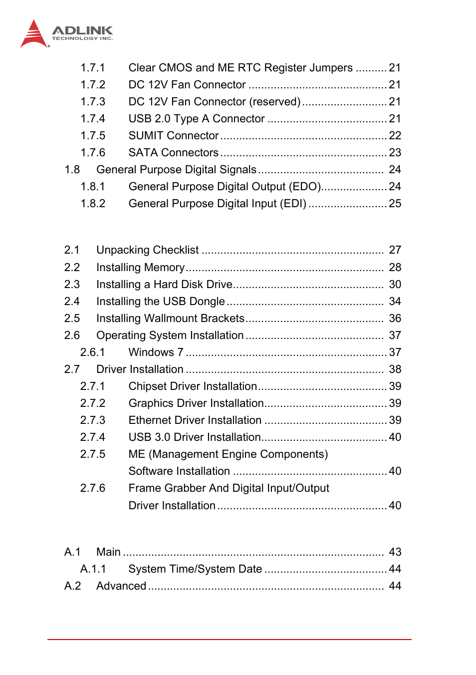 ADLINK EOS-4000 User Manual | Page 6 / 80