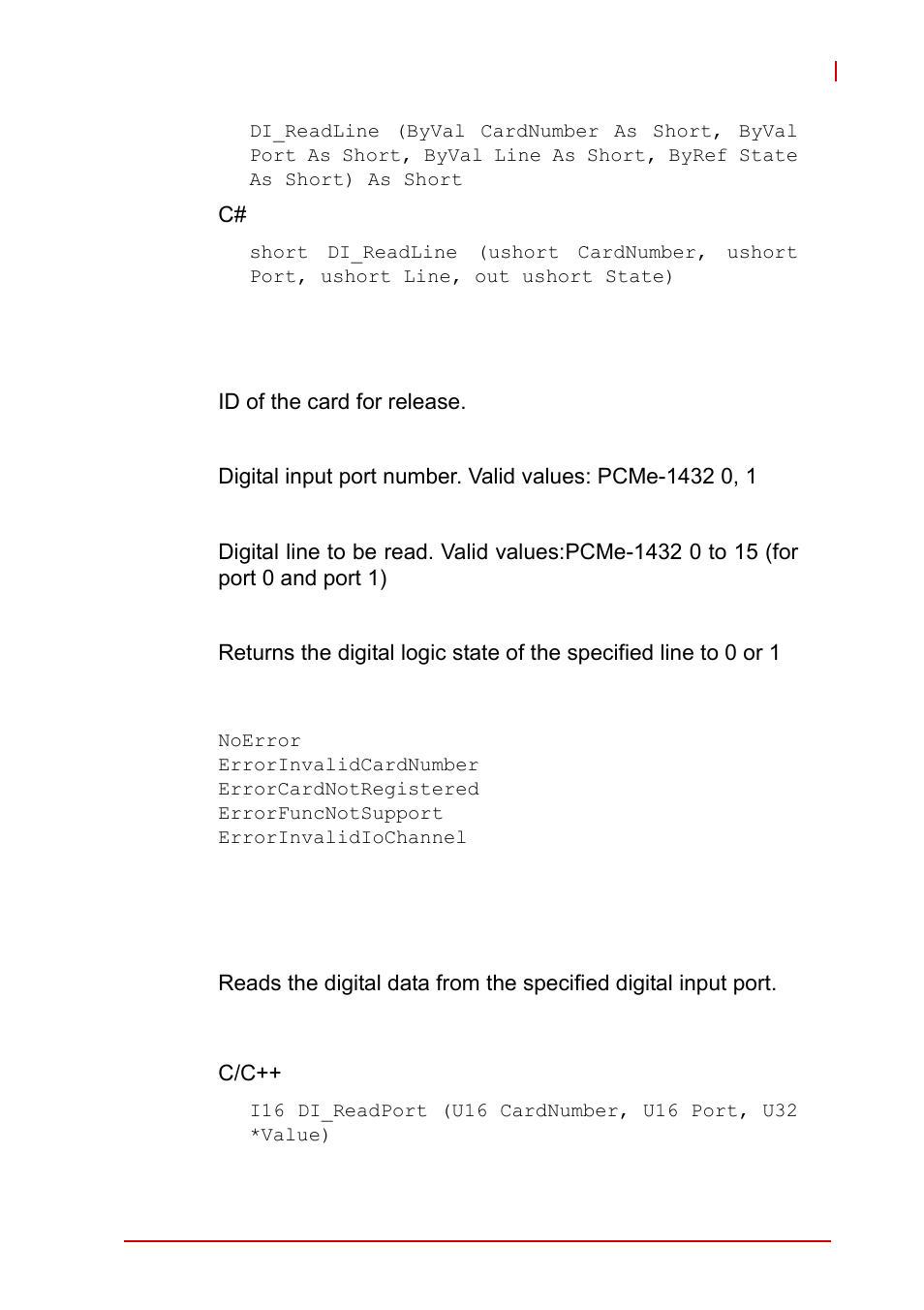 A.1.2 di_readport, A.1.2, Di_readport | ADLINK EOS-1200 User Manual | Page 61 / 108