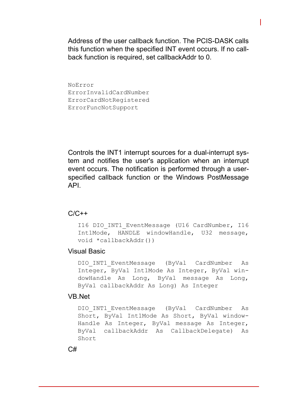 A.1.2 dio_int1_eventmessage, A.1.2, Dio_int1_eventmessage | ADLINK EOS-1200 User Manual | Page 69 / 108