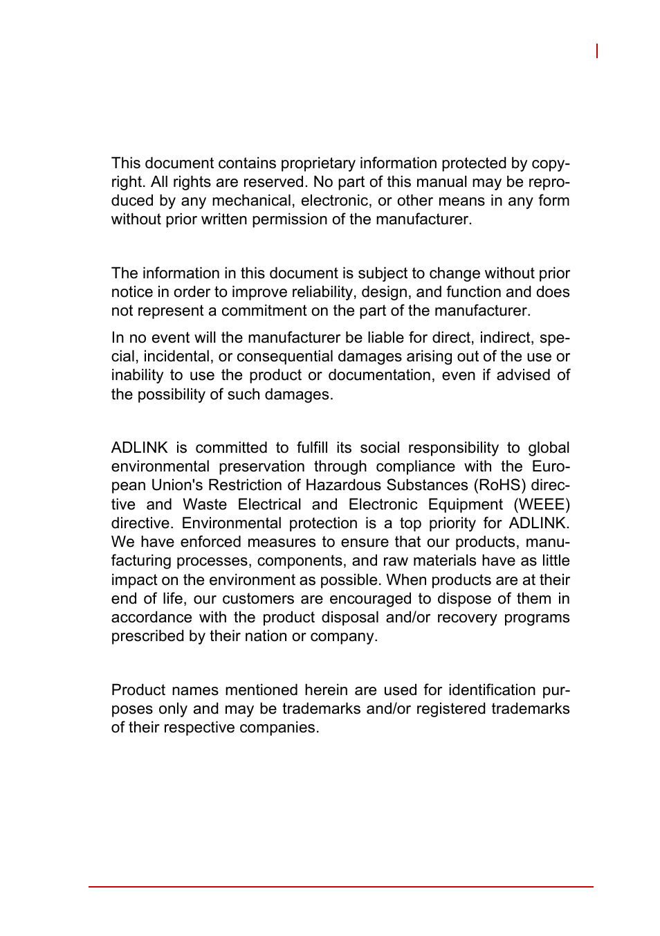 Preface | ADLINK NEON-1020 User Manual | Page 3 / 40