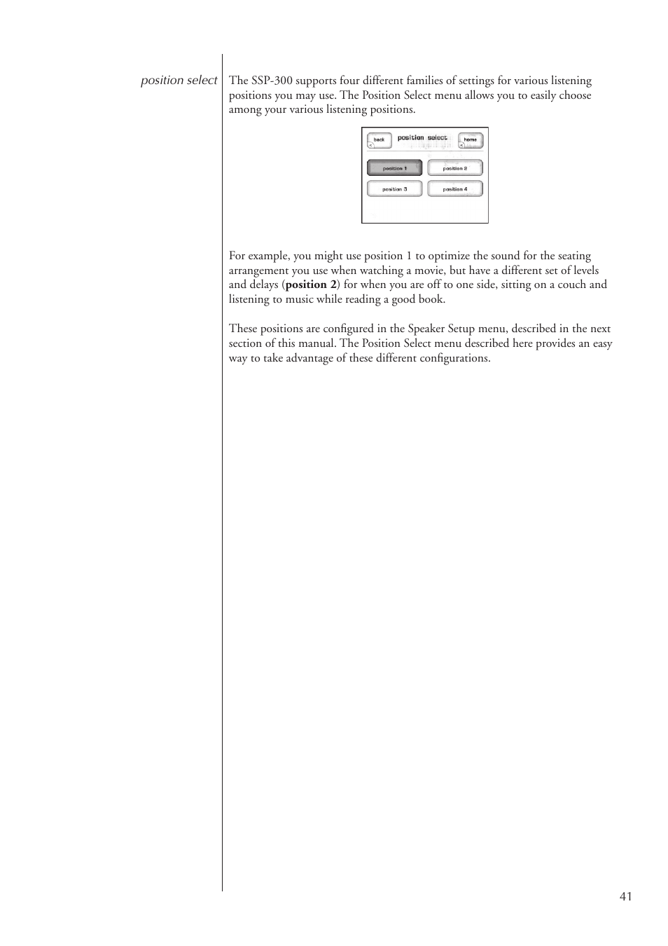 Classe Audio SSP-300 User Manual | Page 41 / 62
