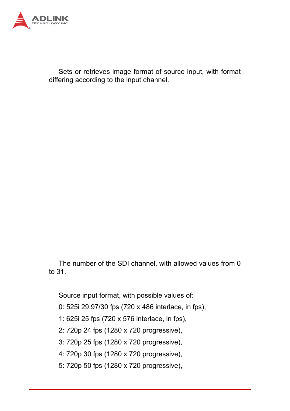 2 image format functions, Image format functions | ADLINK PCIe-2602 User Manual | Page 26 / 88