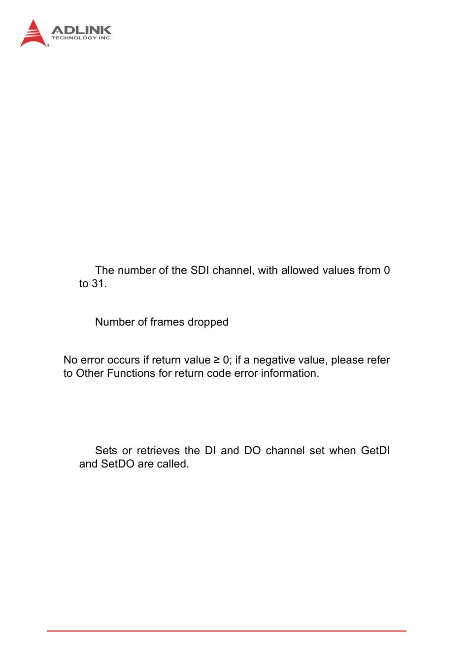 5 digital i/o functions, Digital i/o functions | ADLINK PCIe-2602 User Manual | Page 56 / 88