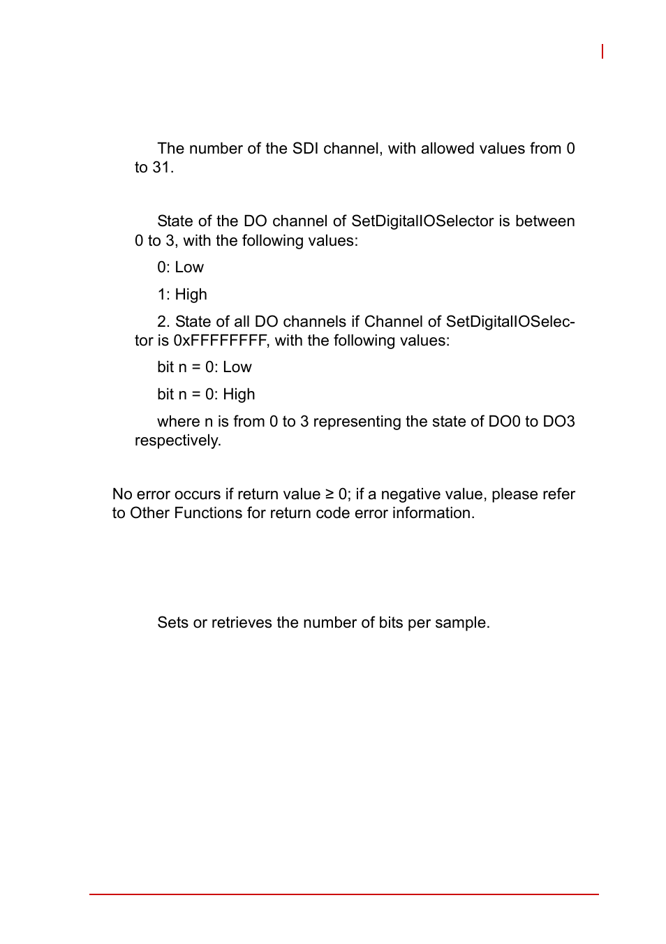 6 audio format functions, Audio format functions | ADLINK PCIe-2602 User Manual | Page 59 / 88