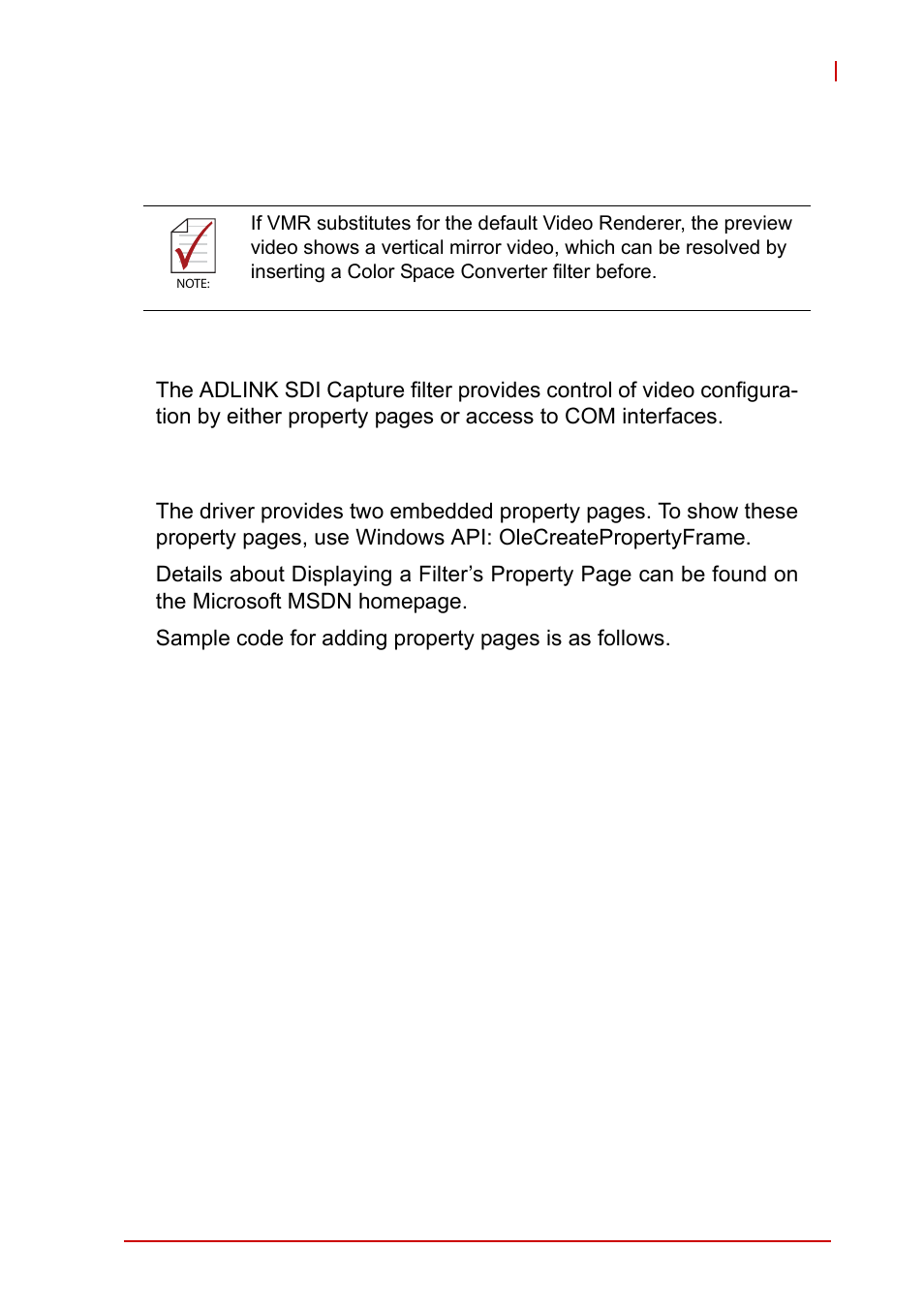 2 driver control, Driver control, Figure 3-2 | Graphedit interface, 1 property pages | ADLINK PCIe-2602 User Manual | Page 67 / 88