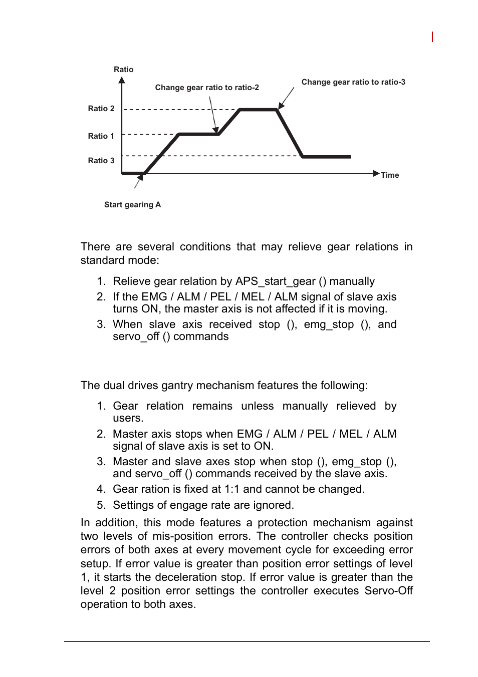 Figure 4-52, Adjust electronic gear's auto engagement speed, 2 gantry mode | ADLINK AMP-208C User Manual | Page 147 / 193