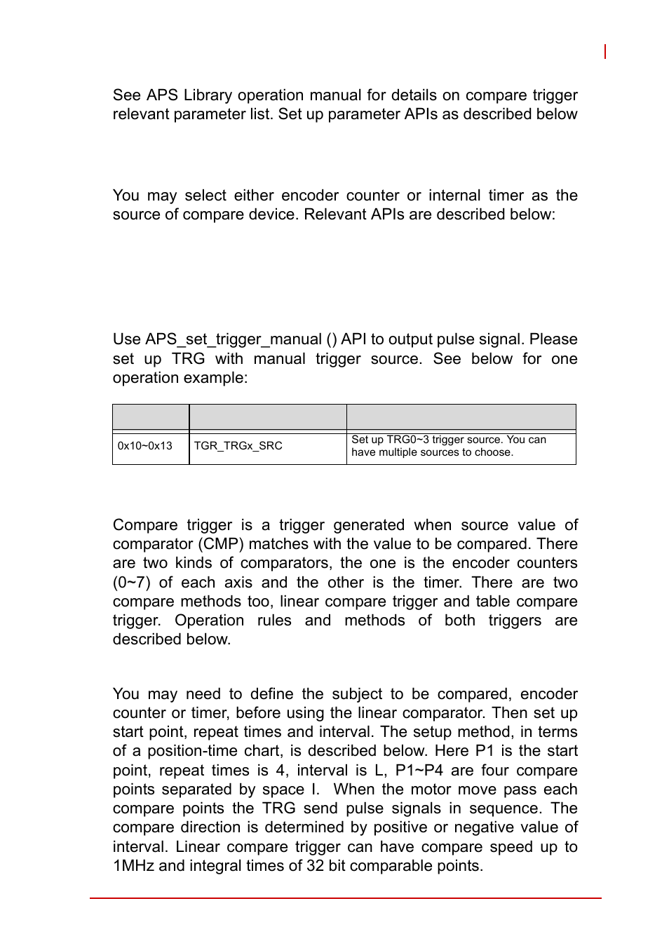 1 manual trigger, 2 compare trigger | ADLINK AMP-208C User Manual | Page 150 / 193