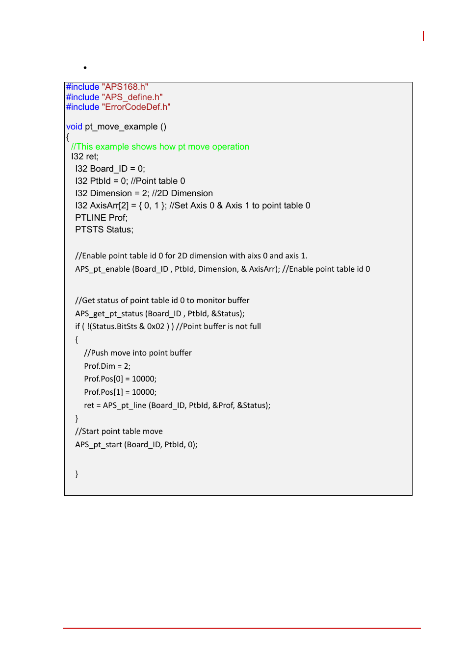 Example | ADLINK AMP-208C User Manual | Page 174 / 193