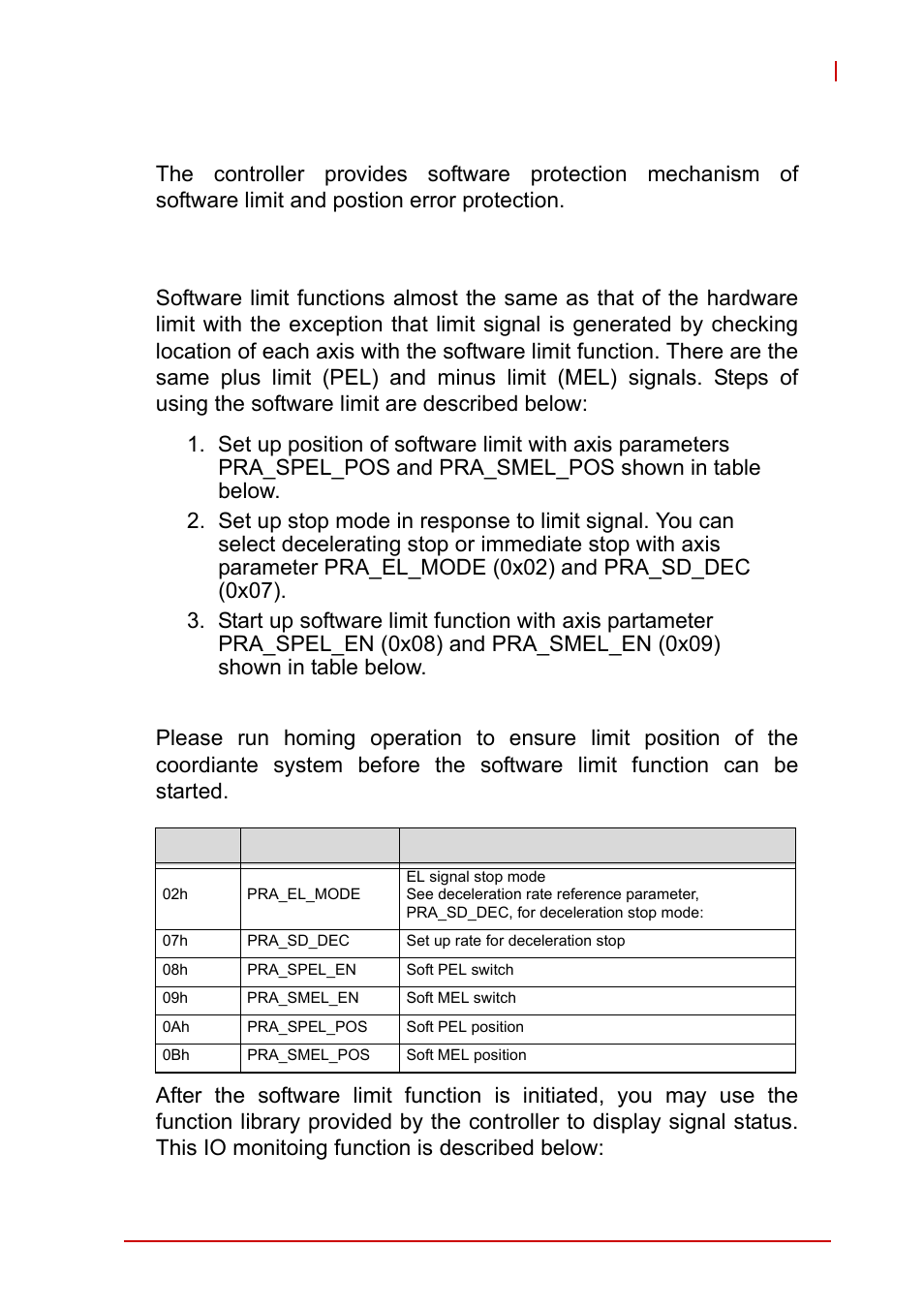 2 software protection, Software protection, 1 soft-limit signal | ADLINK AMP-208C User Manual | Page 178 / 193