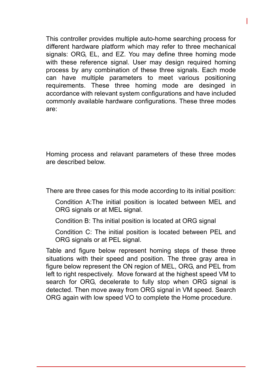 1 ogr signal homing - home mode = 0, Ogr signal homing - home mode = 0 | ADLINK AMP-208C User Manual | Page 95 / 193