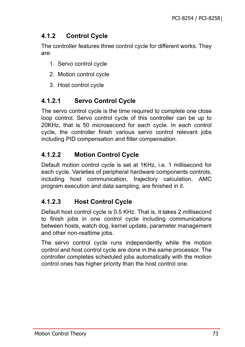 2 control cycle, Control cycle | ADLINK PCI-8258 User Manual | Page 87 / 226