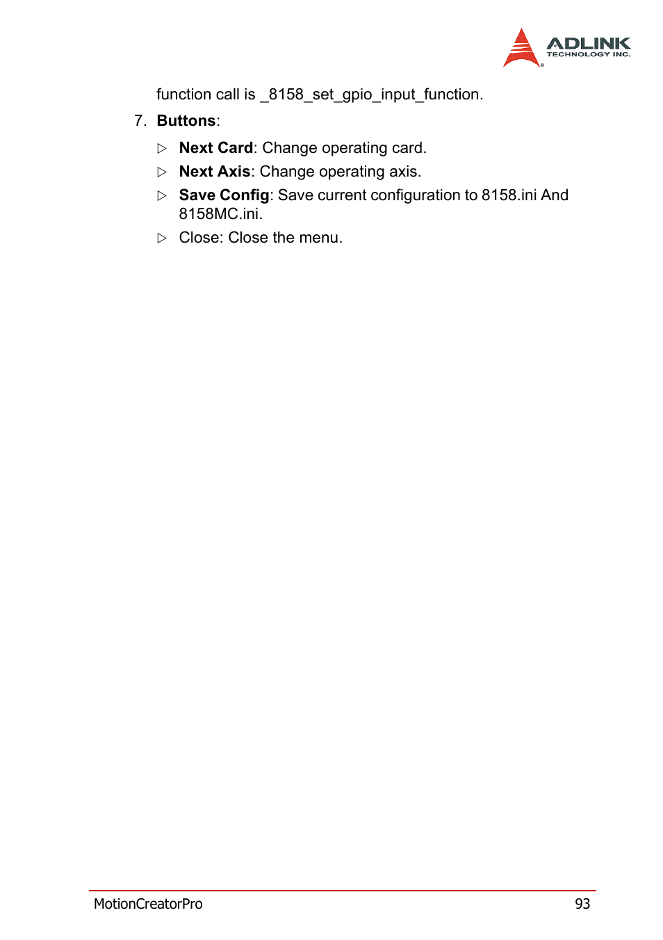 ADLINK PCI-8158 User Manual | Page 103 / 220