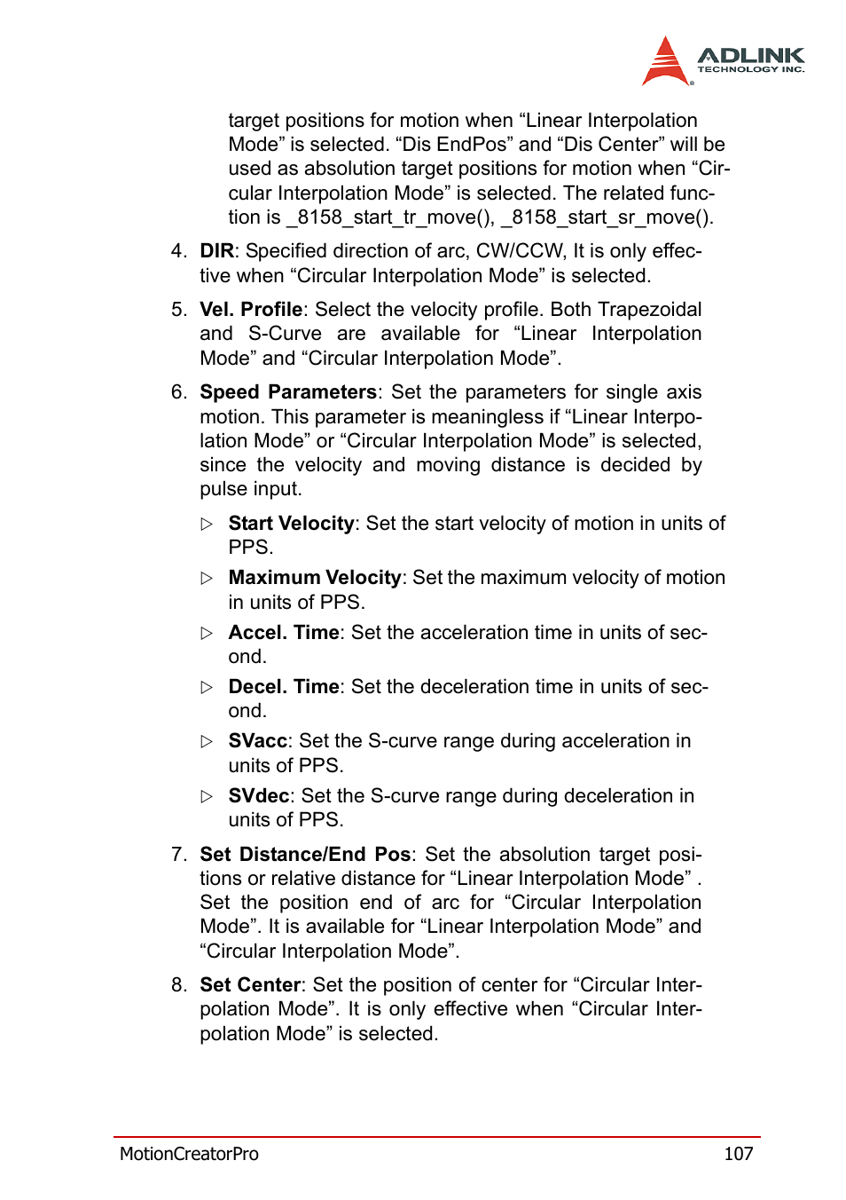 ADLINK PCI-8158 User Manual | Page 117 / 220