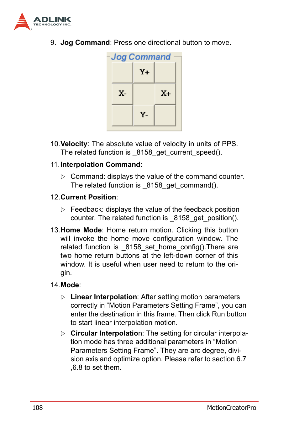ADLINK PCI-8158 User Manual | Page 118 / 220
