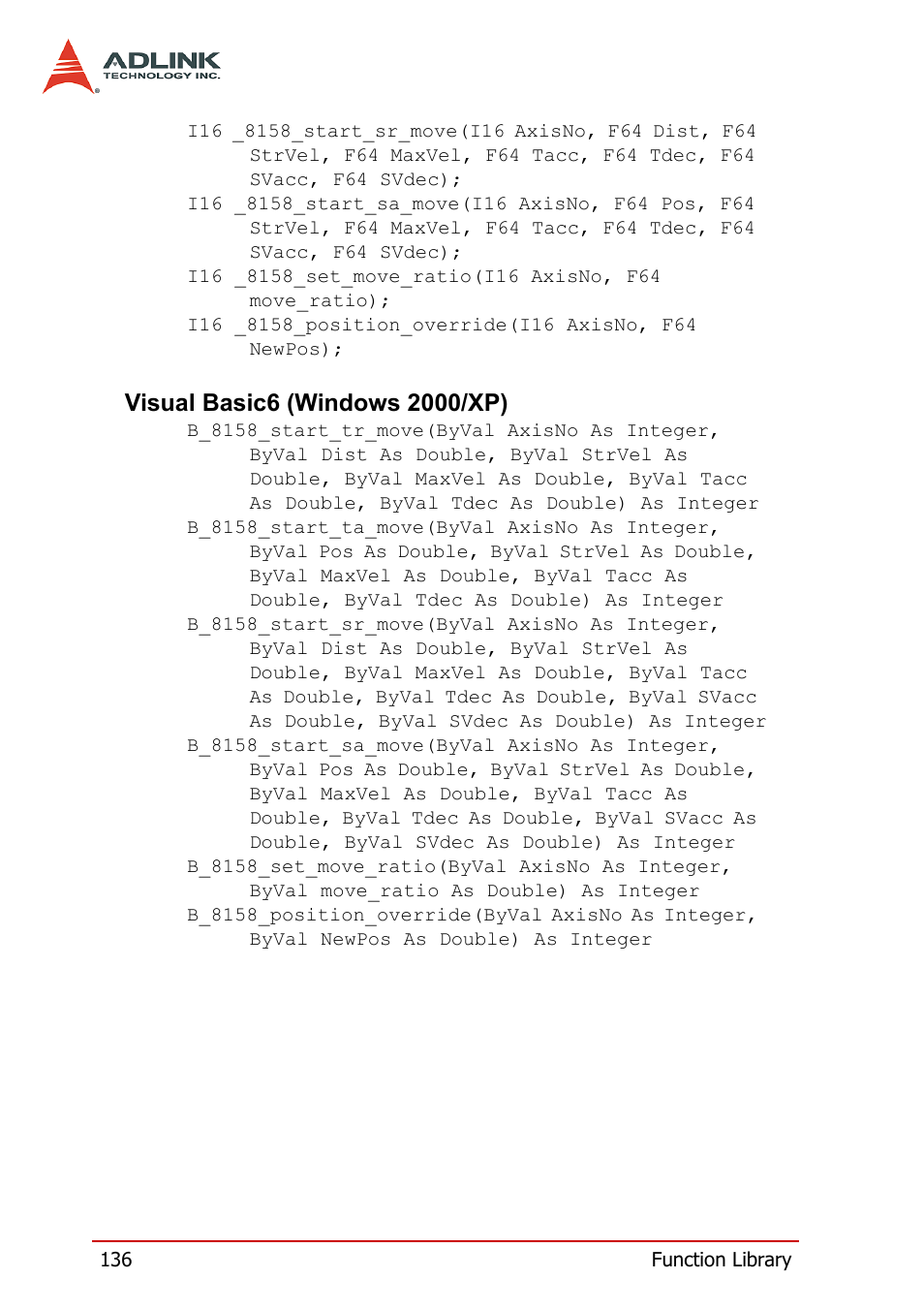 ADLINK PCI-8158 User Manual | Page 146 / 220