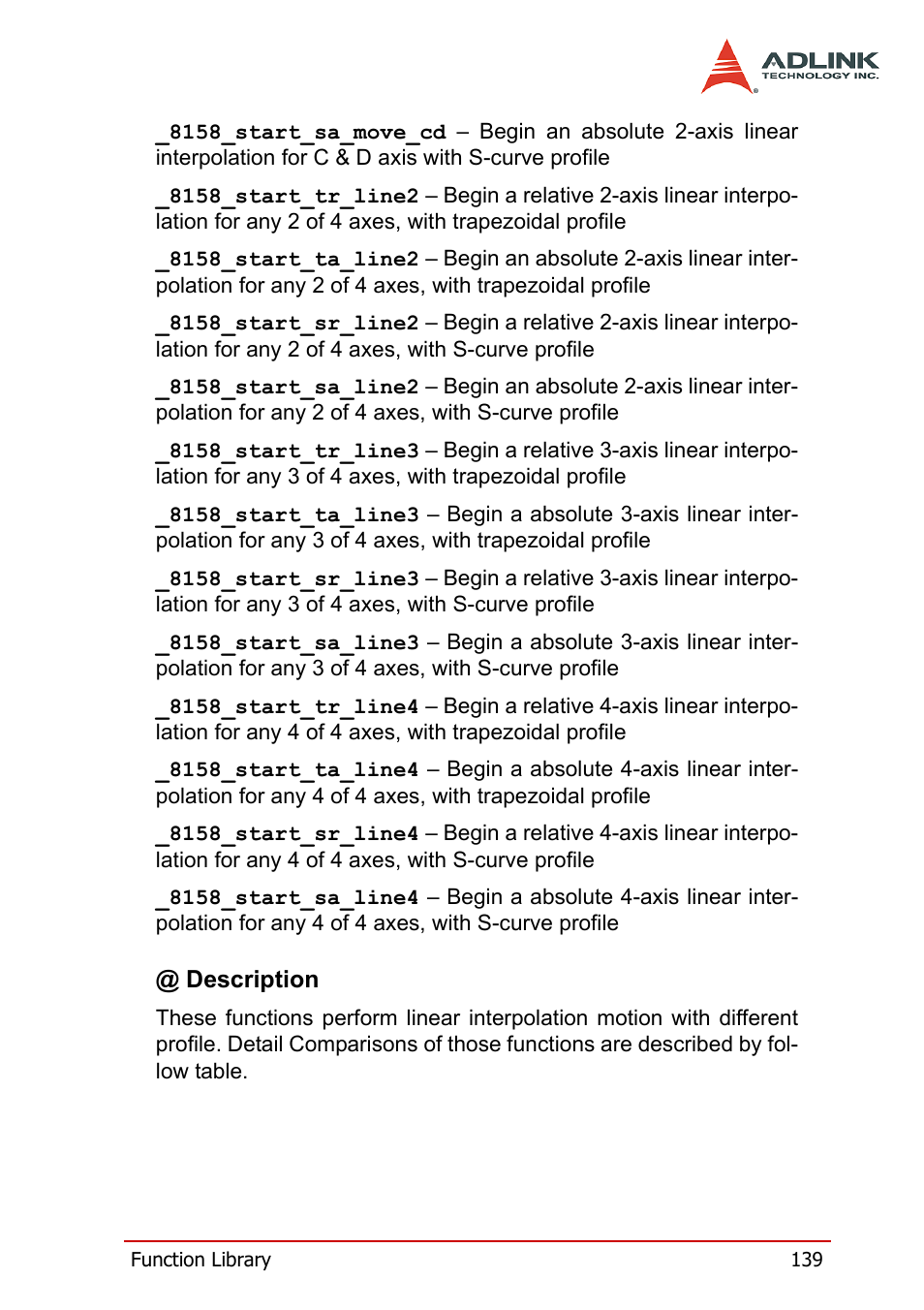 ADLINK PCI-8158 User Manual | Page 149 / 220